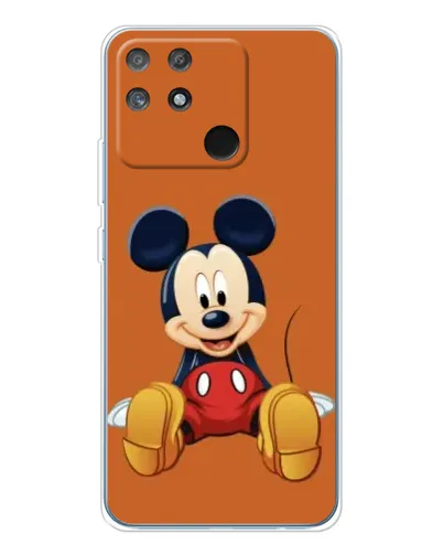 Чехол для Realme NARZO 80 Lite 4G с картинкой «Микки отдыхает»