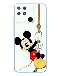 Чехол для Realme NARZO 80 Lite 4G с картинкой «Mickey на канате» Чехол для Realme NARZO 80 Lite 4G с картинкой «Mickey на канате»