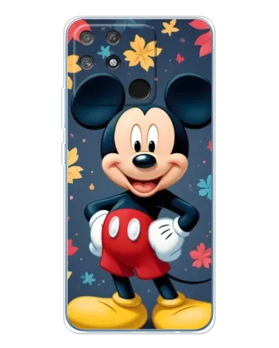 Чехол для Realme NARZO 80 Lite 4G с картинкой «Осенний Mickey Mouse»