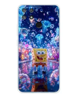 Чехол для Realme NARZO 80 Lite 4G с картинкой «Неоновый океан»