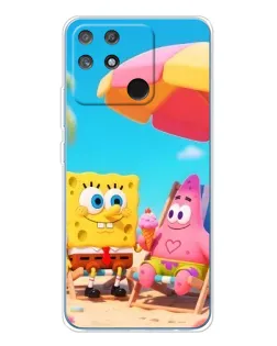Чехол для Realme NARZO 80 Lite 4G с картинкой «Отдых на пляже»