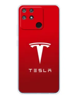 Чехол для Realme NARZO 80 Lite 4G с картинкой «Tesla Red Classic»