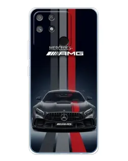 Чехол для Realme NARZO 80 Lite 4G с картинкой «Mercedes — белый карбон» Чехол для Realme NARZO 80 Lite 4G с картинкой «Mercedes — белый карбон»