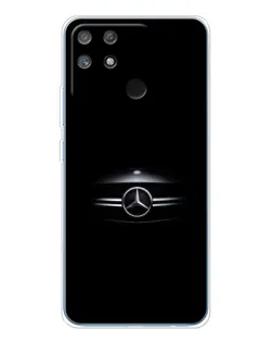 Чехол для Realme NARZO 80 Lite 4G с картинкой «Mercedes — абстрактные линии»