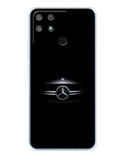 Чехол для Realme NARZO 80 Lite 4G с картинкой «Mercedes — абстрактные линии»