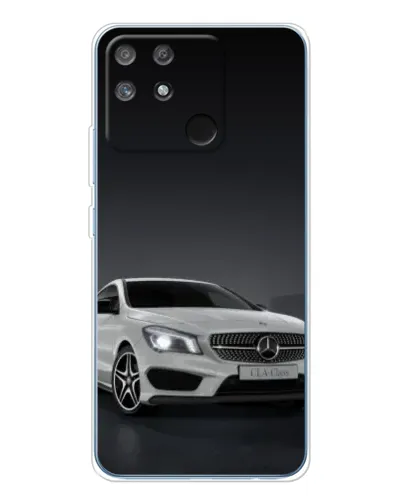 Чехол для Realme NARZO 80 Lite 4G с картинкой «Mercedes AMG GT Silver»