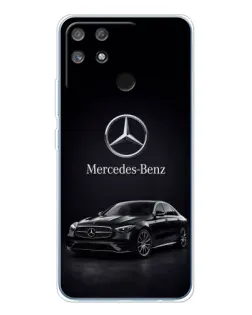 Чехол для Realme NARZO 80 Lite 4G с картинкой «Mercedes — решетка радиатора»
