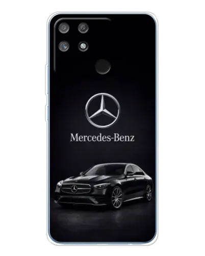 Чехол для Realme NARZO 80 Lite 4G с картинкой «Mercedes — решетка радиатора»