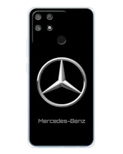 Чехол для Realme NARZO 80 Lite 4G с картинкой «Mercedes Silver Logo»