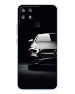 Чехол для Realme NARZO 80 Lite 4G с картинкой «Свет фар Mercedes»