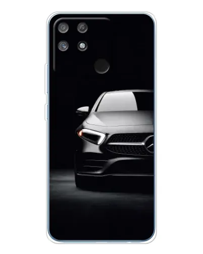 Чехол для Realme NARZO 80 Lite 4G с картинкой «Свет фар Mercedes»