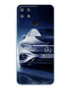 Чехол для Realme NARZO 80 Lite 4G с картинкой «Mercedes EQ — будущее»