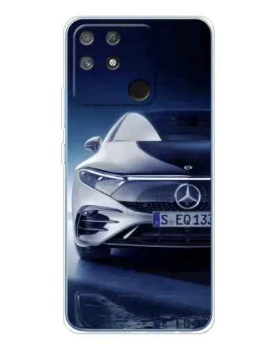 Чехол для Realme NARZO 80 Lite 4G с картинкой «Mercedes EQ — будущее»