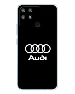 Чехол для Realme NARZO 80 Lite 4G с картинкой «Классическое лого Audi»