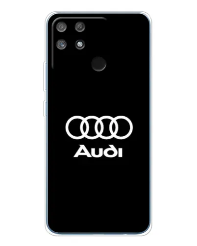 Чехол для Realme NARZO 80 Lite 4G с картинкой «Классическое лого Audi»