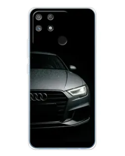 Чехол для Realme NARZO 80 Lite 4G с картинкой «Audi — детализация кузова»