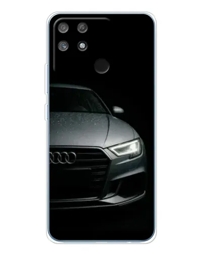Чехол для Realme NARZO 80 Lite 4G с картинкой «Audi — детализация кузова»