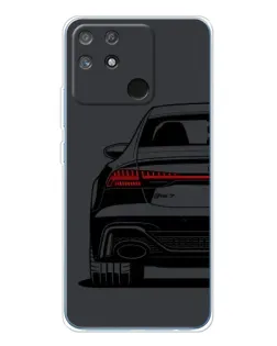 Чехол для Realme NARZO 80 Lite 4G с картинкой «Задняя часть Audi — арт»