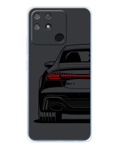 Чехол для Realme NARZO 80 Lite 4G с картинкой «Задняя часть Audi — арт»