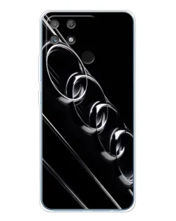 Чехол для Realme NARZO 80 Lite 4G с картинкой «Audi — абстрактные кольца»