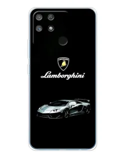 Чохол для Realme NARZO 80 Lite 4G з картинкою «Логотип Lamborghini класика»