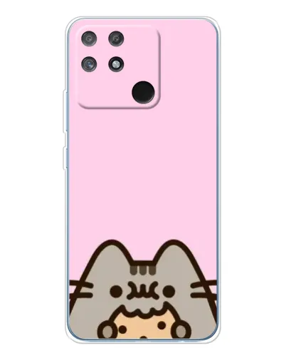 Чехол для Realme NARZO 80 Lite 4G с картинкой «Pusheen и печенье» Чехол для Realme NARZO 80 Lite 4G с картинкой «Pusheen и печенье»