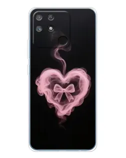 Чехол для Realme NARZO 80 Lite 4G с картинкой «Дымчатое сердце»