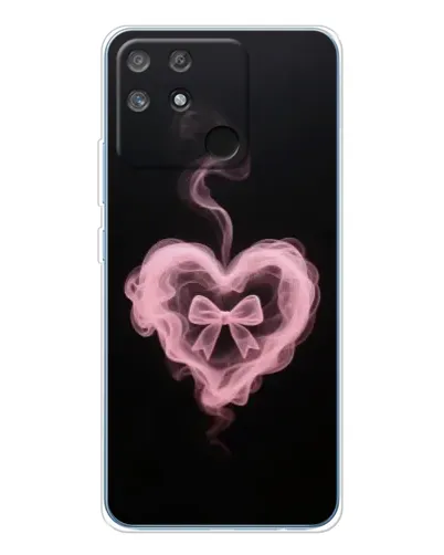 Чехол для Realme NARZO 80 Lite 4G с картинкой «Дымчатое сердце»