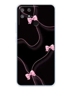 Чехол для Realme NARZO 80 Lite 4G с картинкой «Розовые ленты»