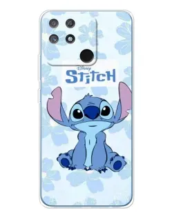Чехол для Realme NARZO 80 Lite 4G с картинкой «Stitch среди цветов»