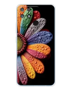Чохол для Realme NARZO 80 Lite 4G з картинкою «Райдужна квітка»