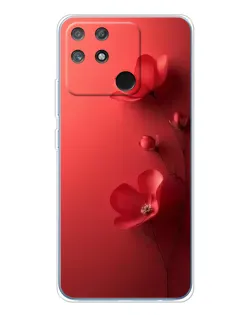 Чохол для Realme NARZO 80 Lite 4G з картинкою «Макові суцвіття»