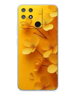 Чохол для Realme NARZO 80 Lite 4G з картинкою «Золоті пелюстки»