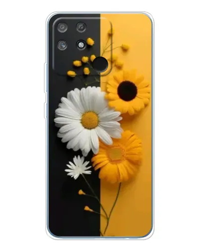 Чохол для Realme NARZO 80 Lite 4G з картинкою «Соняшник та ромашка»