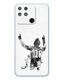 Чехол для Realme NARZO 80 Lite 4G с картинкой «Messi ART» Чехол для Realme NARZO 80 Lite 4G с картинкой «Messi ART»