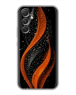Чехол для Realme Narzo 80 Lite 5G с картинкой «Огненная звездная волна» Чехол для Realme Narzo 80 Lite 5G с картинкой «Огненная звездная волна»