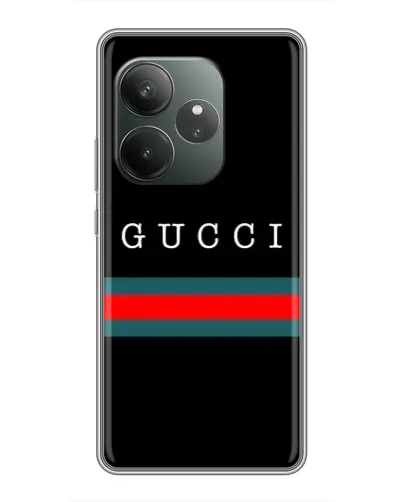 Чехол для Realme Narzo 90 с картинкой «Gucci — красный пояс»