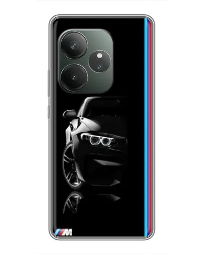 Чехол для Realme Narzo 90 с картинкой «Силуэт BMW в темноте» Чехол для Realme Narzo 90 с картинкой «Силуэт BMW в темноте»