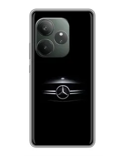 Чохол для Realme Narzo 90 з картинкою «Mercedes — абстрактні лінії»