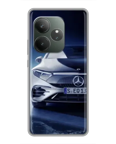 Чехол для Realme Narzo 90 с картинкой «Mercedes EQ — будущее»