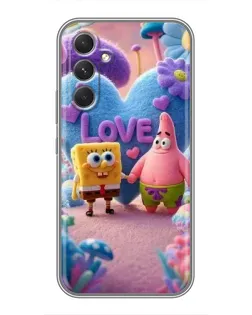 Чехол для Realme Narzo 90X с картинкой «Губка Боб Патрик»