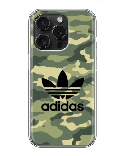 Чехол для Realme Narzo Power с картинкой «Милитари стиль Adidas»