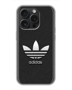 Чехол для Realme Narzo Power с картинкой «Adidas Карбоновая текстура»