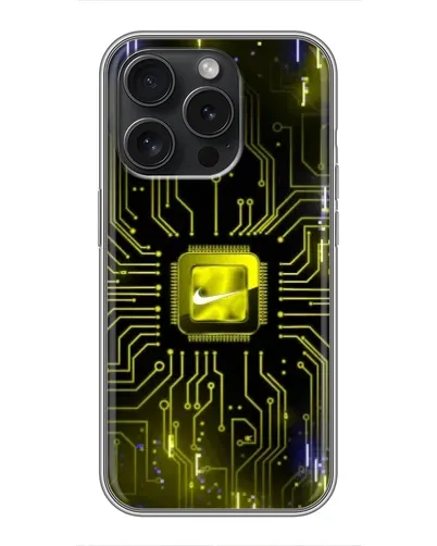 Чохол для Realme Narzo Power з картинкою «Nike — золота іскра»