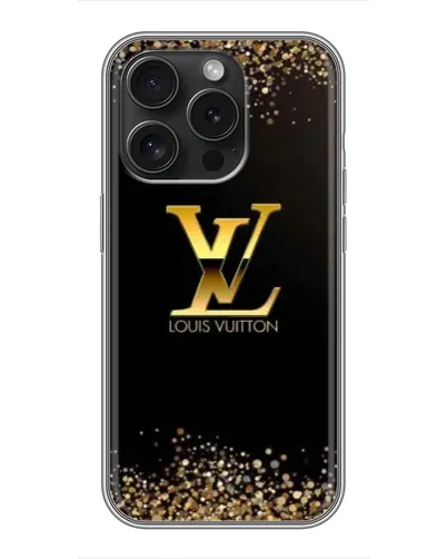 Чехол для Realme Narzo Power с картинкой «LV — золотые искры»