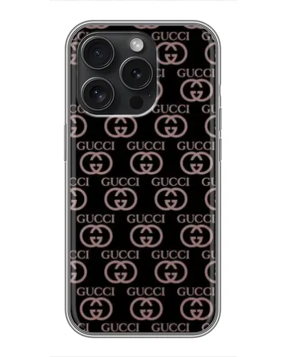 Чехол для Realme Narzo Power с картинкой «Классическая монограмма Gucci»