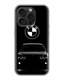 Чехол для Realme Narzo Power с картинкой «BMW — взгляд из темноты»