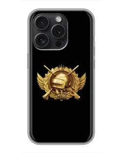 Чохол для Realme Narzo Power з картинкою «PUBG — помаранчевий градієнт»