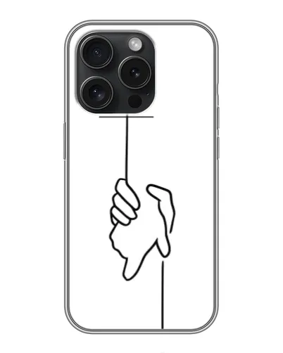 Чехол для Realme Narzo Power с картинкой «Рука держит»