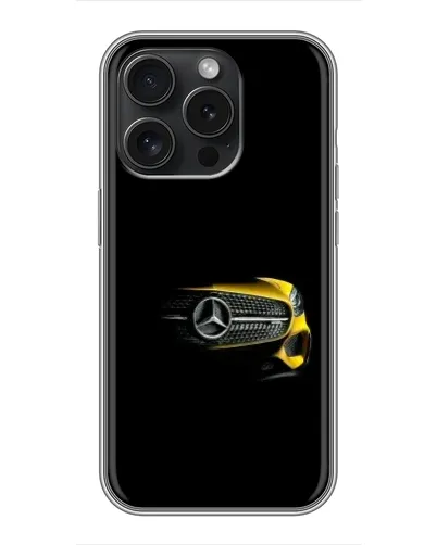 Чехол для Realme Narzo Power с картинкой «Mercedes — ретро стиль»